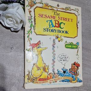 Sesame Street ABC Storybook Vintage Oversized Paperback